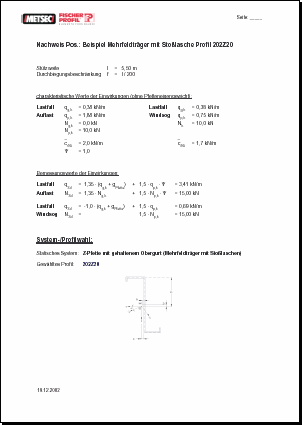 Beispielausdruck (Seite 2)